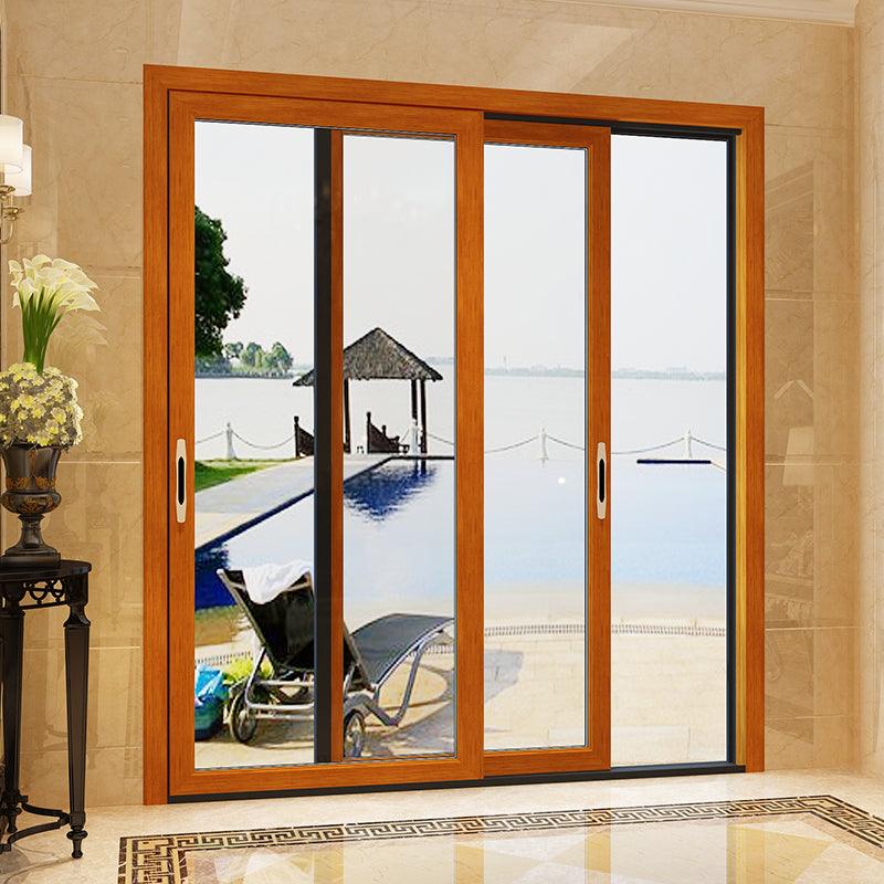 138/210 Aluminum Wood Sliding door