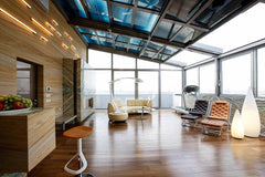 188 Aluminum Intelligent Sliding Sunroom