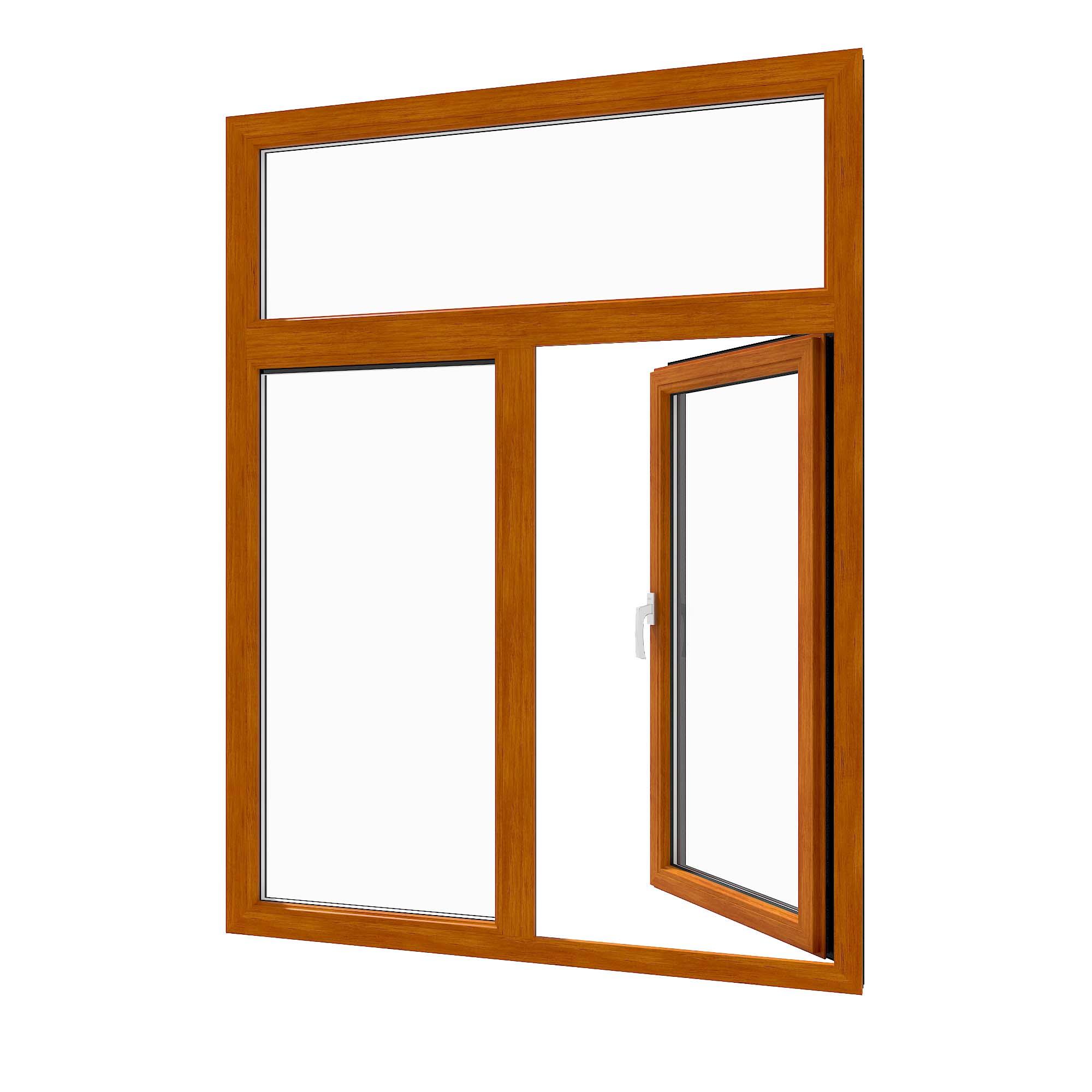 72 Aluminum Wood Thermal Break Casement Window