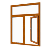 72 Aluminum Wood Thermal Break Casement Window