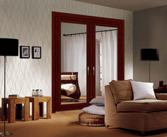 72 Aluminum Wood Thermal Break Hinged Door