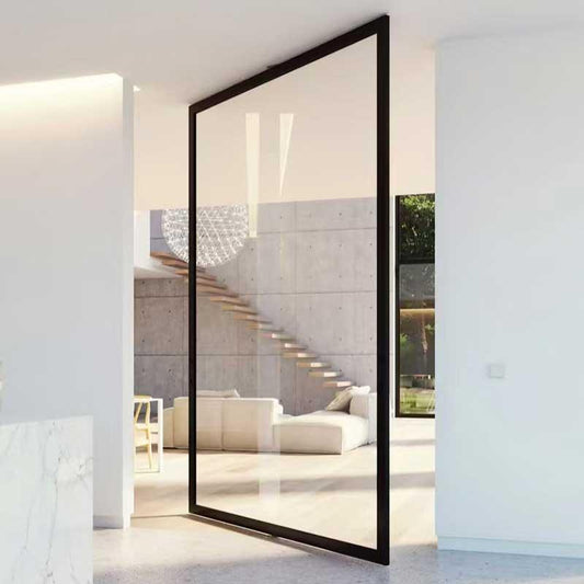 J75 Thermal Break Pivot Door shown as a large-format entrance