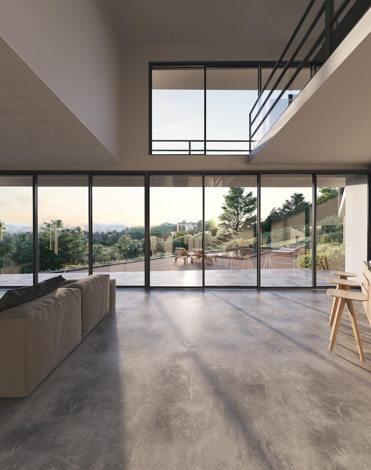 158 240 Panoramic Minimalist Sliding Door - Product View 3