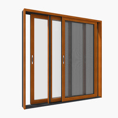 208 Aluminum Wood Sliding Door