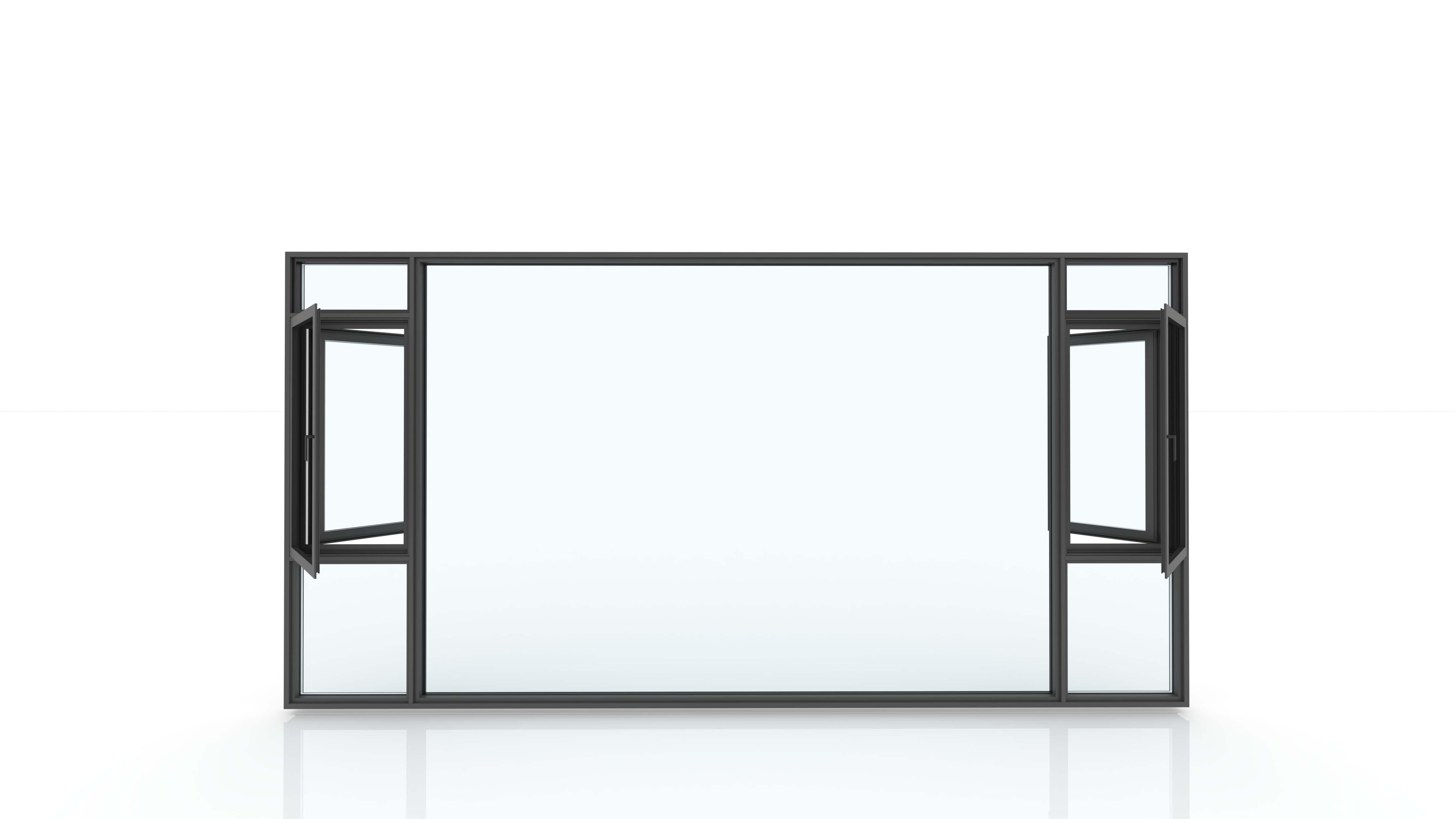 105 Thermal Break Casement Window with screen - Product View 6