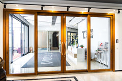 208 Aluminum Wood Sliding Door