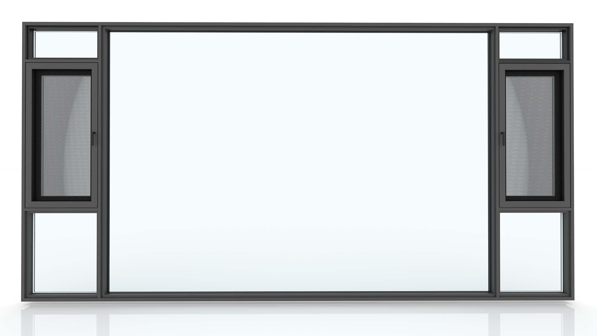 105 Thermal Break Casement Window with screen - Product View 8
