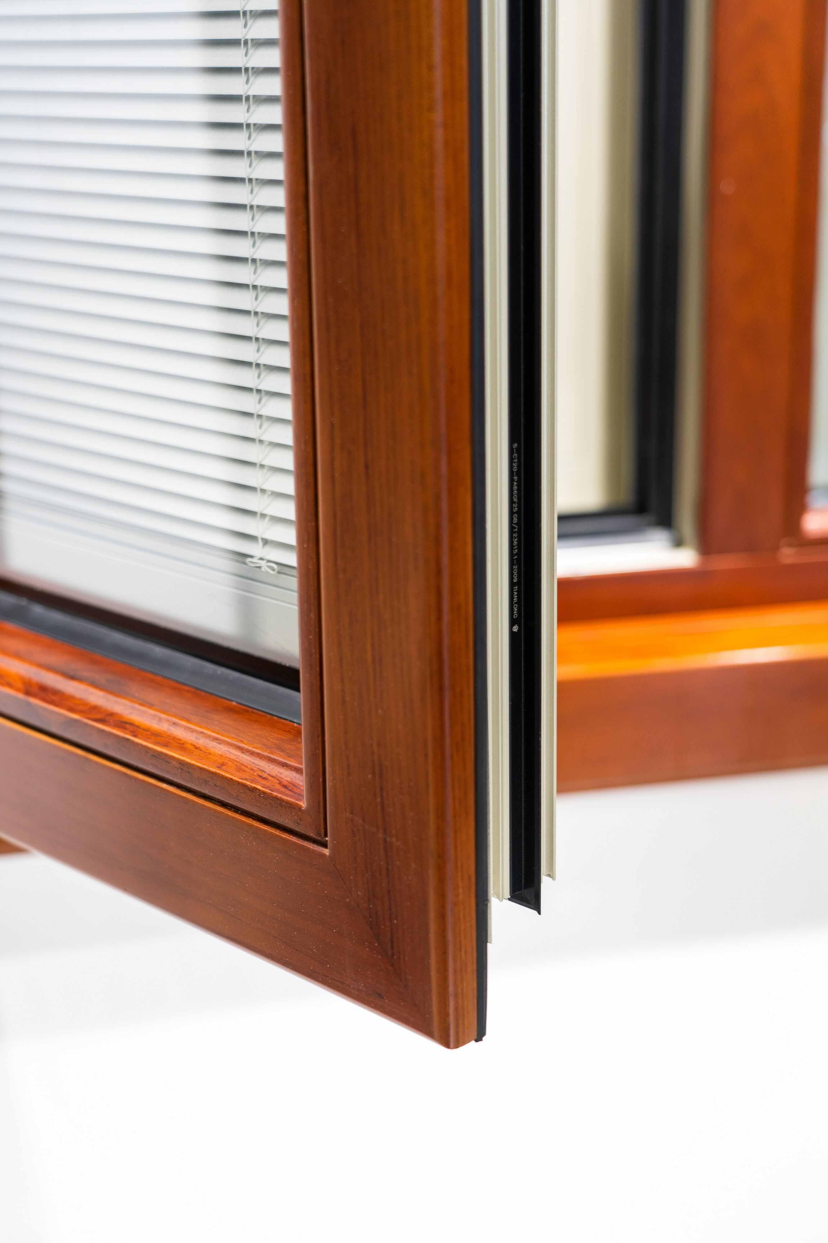 72 Aluminum Wood Thermal Break Casement Window - Product View 6